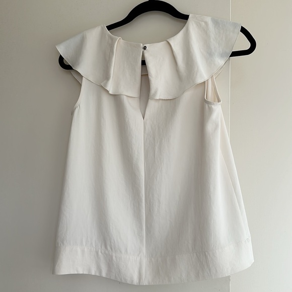 Banana Republic XS off-white top - Picture 3 of 6